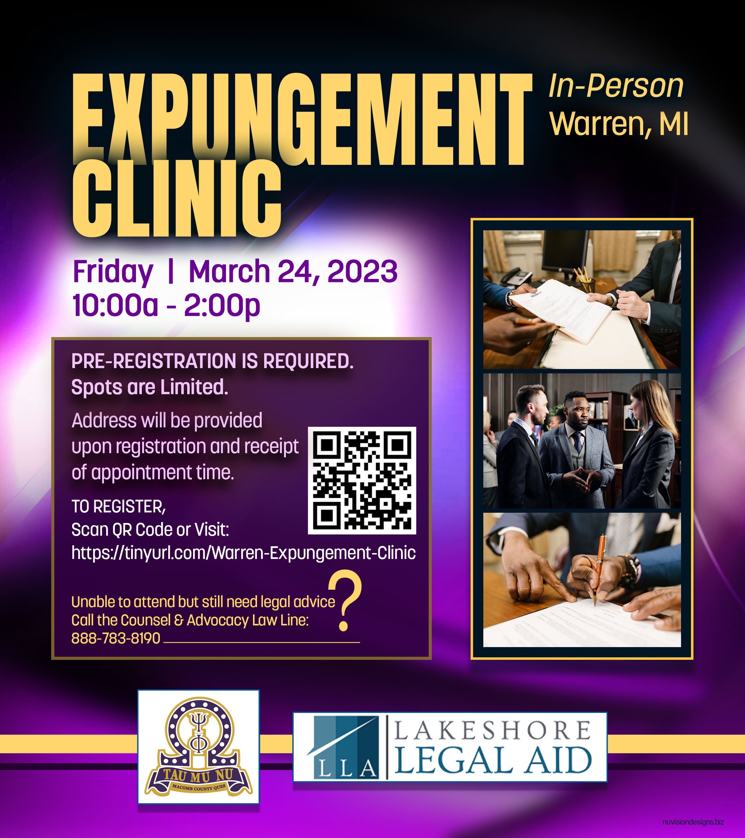 Expungement Clinic Lakeshore Legal Aid Michigan Legal Help