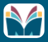 Image of the MLH-Forms logo. It is an abstract image of a book in the shape of a letter "M."