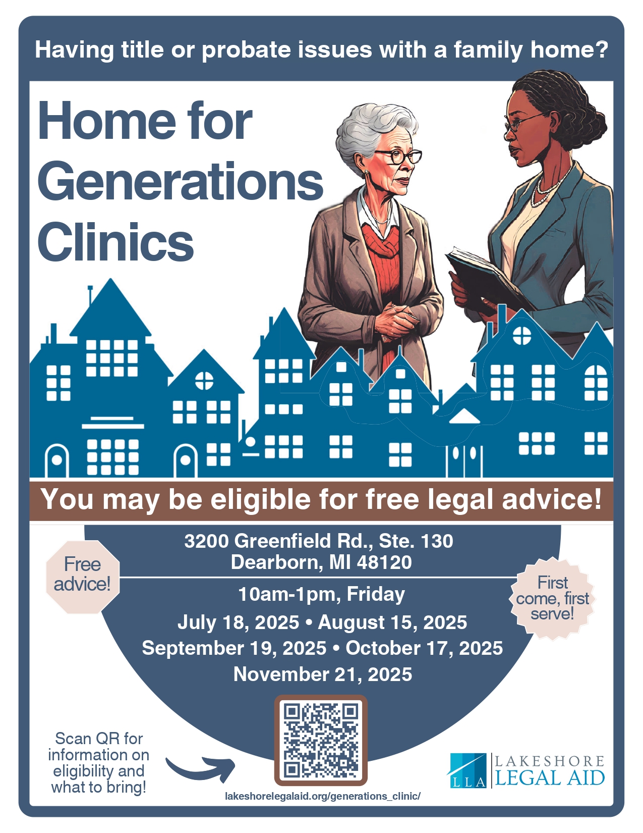 Summer 2025 Home for Generations Flyer