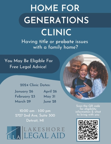 Home for Generations Clinic Jan - Jun 2024